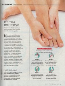 revista saúde - reflexologia podal