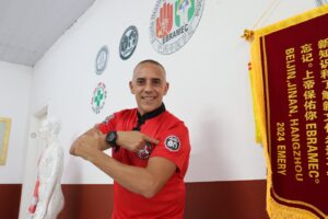 Marcos Dimanfá, atleta de Kung Fu do São Paulo F.C e patrocinado pela Faculdade EBRAMEC, somou 41 medalhas em 2024.