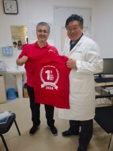 Diretor Geral da Faculdade EBRAMEC realiza visita a Presidente da Federação Mundial de Acupuntura